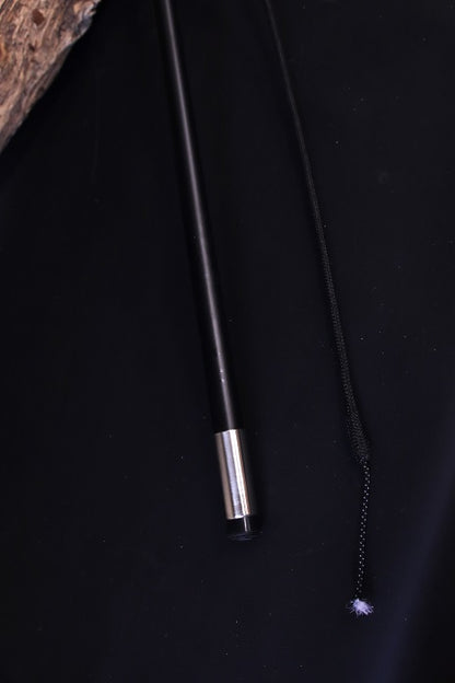 Gehstock mit integrierter Gerte und Cobrakopf