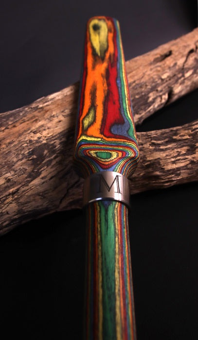 Paddle aus Rainbow Holz